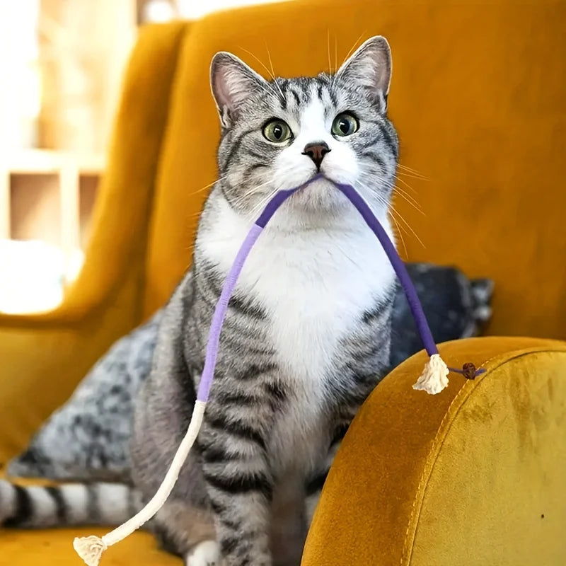 Durable Cat Rope Toy For Teeth Grinding